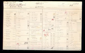 WPA household census for 6202 FLORA AVENUE, Bell, Los Angeles County