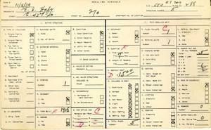 WPA household census for 270 E 43RD, Los Angeles
