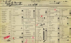 WPA household census for 1016 HYPERION, Los Angeles