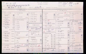 WPA household census for 1219 W 84 ST, Los Angeles County
