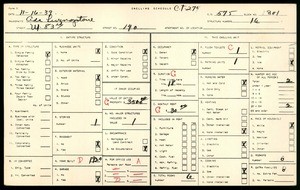 WPA household census for 140 West 83rd Street, Los Angeles County
