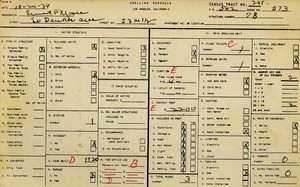 WPA household census for 5314 DENKER, Los Angeles