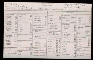 WPA household census for 4410 CIMARRON ST, Los Angeles County
