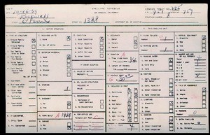 WPA household census for 1388 W OFARRELL, Los Angeles County