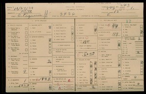 WPA household census for 3436 S FIGUEROA ST, Los Angeles