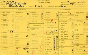WPA household census for 831 LUCILE, Los Angeles
