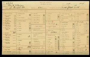 WPA household census for 821 S BIXEL, Los Angeles