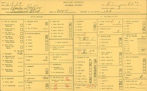 WPA household census for 2002 SUNSET BLVD, Los Angeles