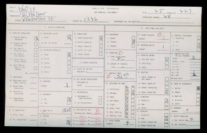 WPA household census for 1336 WATERLOO STREET, Los Angeles