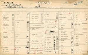 WPA household census for 1138 WILKINS AVE, Los Angeles County