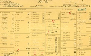 WPA household census for 3722 BLANCHARD