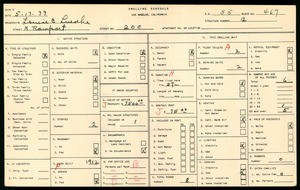 WPA household census for 200 N RAMPART, Los Angeles