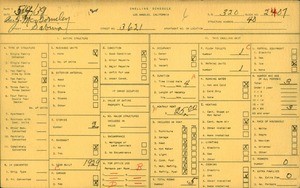 WPA household census for 3621 SABINA, Los Angeles