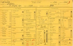 WPA household census for 1133 S HOPE, Los Angeles