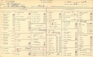 WPA household census for 1438 N BENTON WAY, Los Angeles