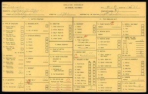 WPA household census for 1701 TRINITY STREET, Los Angeles