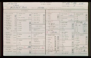 WPA household census for 12720 MITCHELL AVE, Los Angeles County