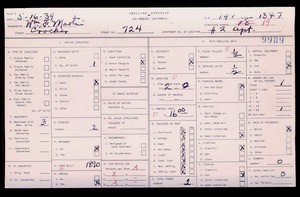 WPA household census for 724 CROCKER, Los Angeles