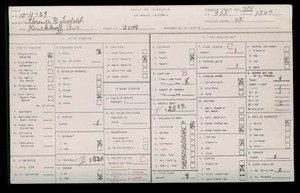 WPA household census for 3109 S KERCKHOFF AVENUE, Los Angeles County