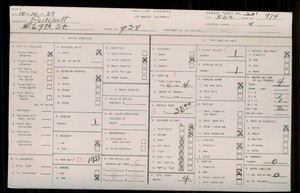 WPA household census for 928 W 69TH ST, Los Angeles County