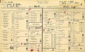 WPA household census for 1428 E 43RD, Los Angeles