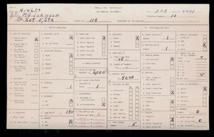 WPA household census for 119 S SOTO ST, Los Angeles