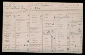 WPA household census for 3310 MULFORD AVE, Lynwood, Los Angeles County