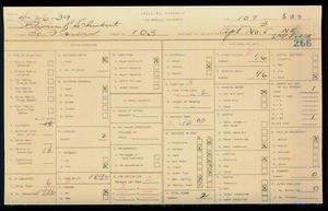 WPA household census for 103 S FLOWER, Los Angeles