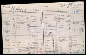 WPA household census for 225 S WEYMOUTH, Los Angeles County