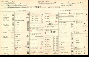 WPA household census for 1342 DUNCAN AVE, Los Angeles County