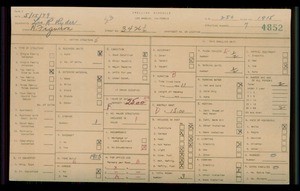 WPA household census for 3426 1/2 N FIGUEROA STREET, Los Angeles