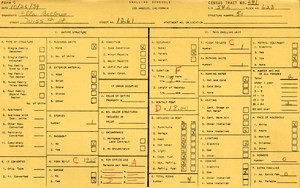 WPA household census for 1261 W 55TH, Los Angeles
