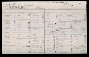 WPA household census for 341 W 83RD ST, Los Angeles County