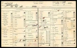 WPA household census for 1340 W 49TH ST, Los Angeles County