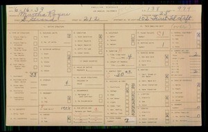 WPA household census for 212 S GRAND AVENUE, Los Angeles