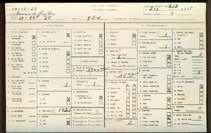 WPA household census for 424 W 99TH STREET, Los Angeles County