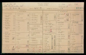 WPA household census for 419 W 2ND STREET, Los Angeles