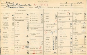 WPA household census for 1343 MORROW PL, Los Angeles County