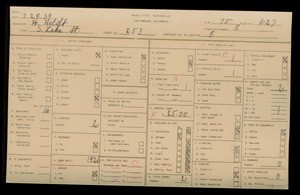 WPA household census for 253 S LAKE ST, Los Angeles