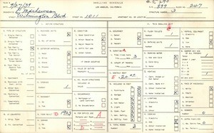 WPA household census for 1011 WILMINGTON BLVD, Los Angeles County