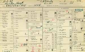 WPA household census for 1445 S EASTERN