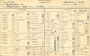 WPA household census for 1620 GRANVILLE AVE, Los Angeles