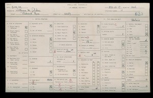 WPA household census for 2257 FEDERAL AVENUE, Los Angeles County