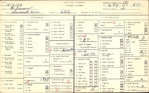 WPA household census for 622 SUNSET AVE, Los Angeles County