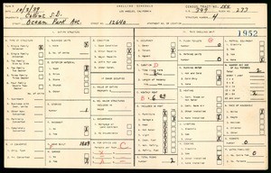 WPA household census for 12640 OCEAN PARK AVE, Los Angeles County