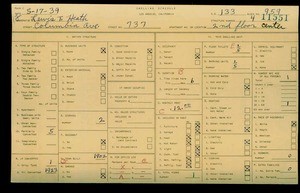 WPA household census for 737 COLUMBIA AVENUE, Los Angeles
