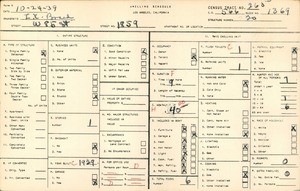 WPA household census for 1859 WEST 85TH STREET, Los Angeles County