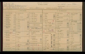 WPA household census for 201 S GRAND AVE, Los Angeles