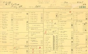 WPA household census for 3071 INEZ, Los Angeles