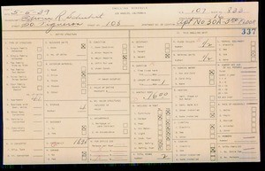 WPA household census for 108 S FIGUEROA, Los Angeles